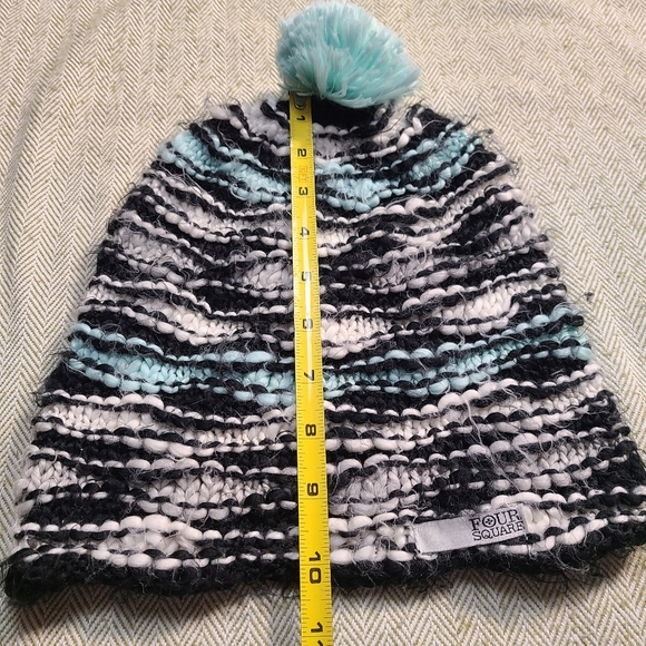 Foursquare Unisex Snow Snowboard Outdoor Winter Knit Hat size OS - Picture 9 of 9